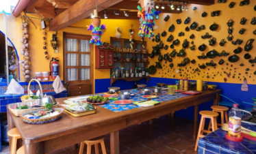 *Comida y taller de cocina mexicana